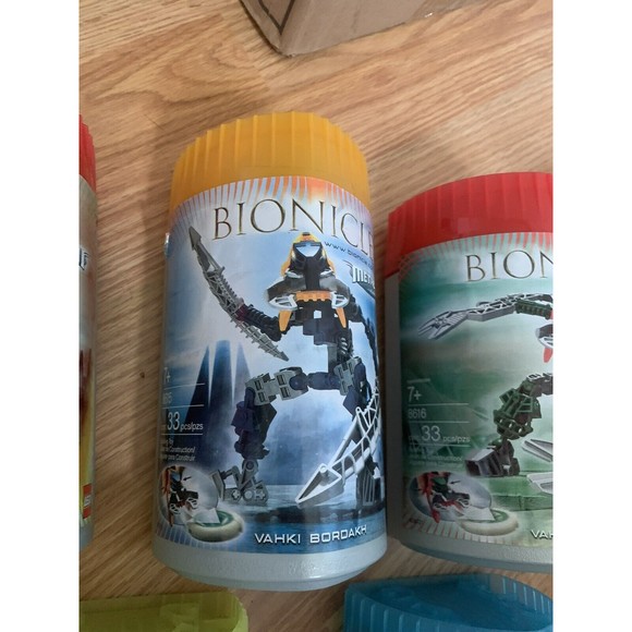 Lot of 6 Lego Bionicle 8614 8615 8616 8617 8618 8619 All New Sealed Box - Picture 3 of 11